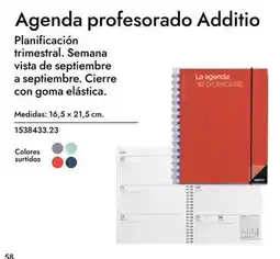 Abacus Agenda profesorado additio oferta
