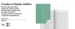 Abacus Cuaderno dúlplex additio oferta