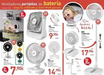 Mi Bricolaje Ventiladores portátiles de batería oferta