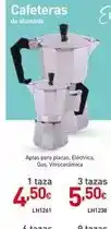 Mi Bricolaje Cafeteras de aluminio oferta