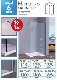 Mi Bricolaje Cristal - mamparas fijo oferta