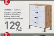 Mi Bricolaje Blanco - cómoda (4 cajones) oferta