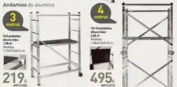 Mi Bricolaje Andamios de aluminio oferta