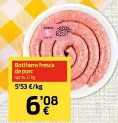 bonÀrea Bonarea - botifarra fresca de porc oferta