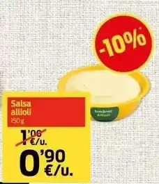 bonÀrea Bonarea - salsa allioli oferta