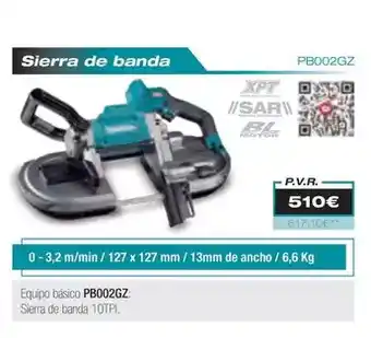 Ferri Makita - sierras de calar/ pb002gz oferta