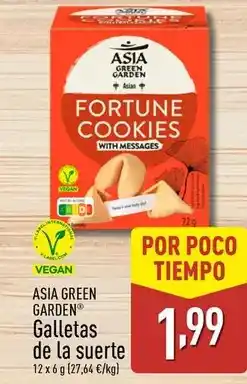 ALDI Asia green garden - galletas de la suerte oferta