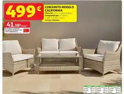 Alcampo Total - conjunto modelo california oferta