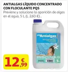 Alcampo Pqs - antialgas liquido concentrado con floculante oferta