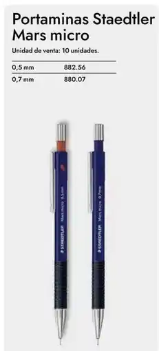 Abacus Staedtler - portaminas mars micro oferta