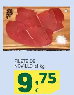 HiperDino Filete de novillo oferta
