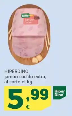 HiperDino HIPERDINO jamón cocido extra oferta