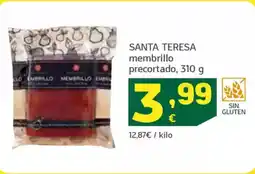 HiperDino SANTA TERESA membrillo precortado oferta