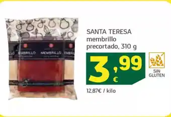HiperDino SANTA TERESA membrillo precortado oferta