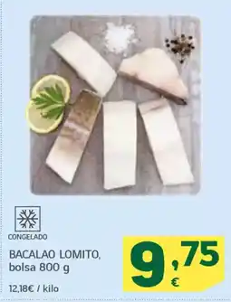 HiperDino Bacalao lomito oferta