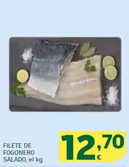 HiperDino Filete de fogonero salado oferta