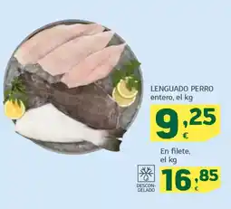 HiperDino Lenguado perro oferta