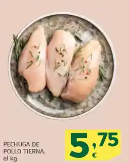 HiperDino Pechuga de pollo tierna oferta