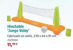 Bauhaus Hinchable 'juego voley' oferta