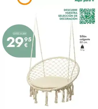 Rocasa Sillón colgante oferta
