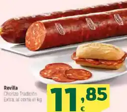 HiperDino REVILLA Chorizo Tradición Extra oferta