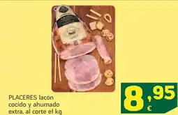 HiperDino PLACERES lacón cocido y ahumado extra oferta