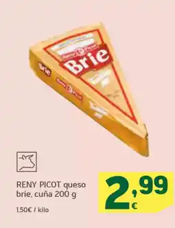 HiperDino RENY PICOT queso brie, cuña oferta
