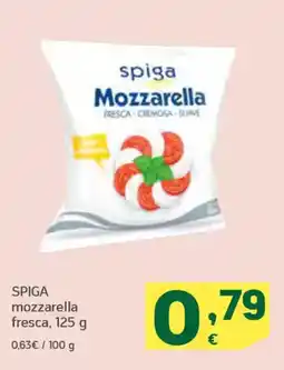 HiperDino SPIGA mozzarella fresca oferta