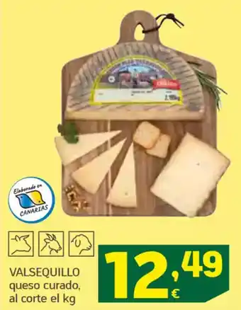 HiperDino VALSEQUILLO queso curado oferta