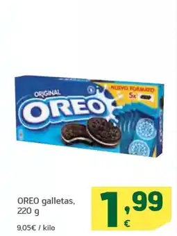 HiperDino OREO galletas oferta