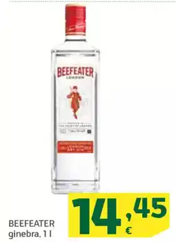HiperDino BEEFEATER ginebra, oferta