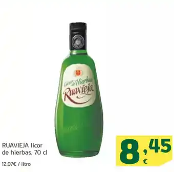 HiperDino RUAVIEJA licor de hierbas oferta