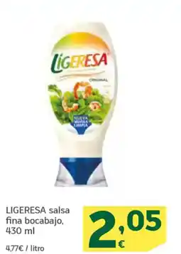 HiperDino LIGERESA salsa fina bocabajo oferta