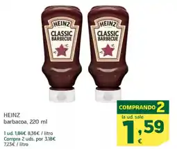 HiperDino HEINZ barbacoa, oferta