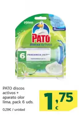 HiperDino PATO discos activos + aparato olor lima oferta