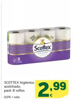 HiperDino SCOTTEX higiénico acolchado oferta