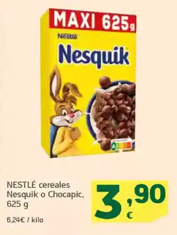 HiperDino NESTLÉ cereales Nesquik o Chocapic, oferta