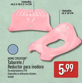 ALDI HOME CREATION Taburete/ Reductor para inodoro oferta
