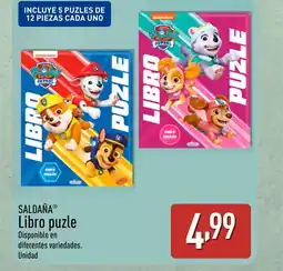 ALDI SALDAÑA Libro puzle oferta