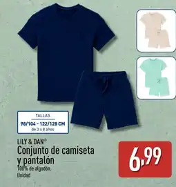 ALDI LILY & DAN Conjunto de camiseta y pantalón oferta