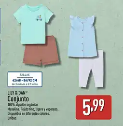 ALDI LILY & DAN Conjunto oferta