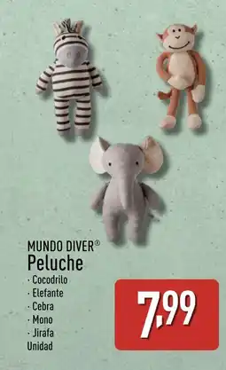 ALDI MUNDO DIVER Peluche oferta