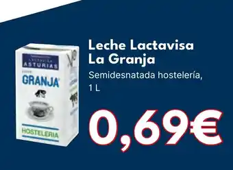 Cash Unide LA GRANJA Leche Lactavisa oferta