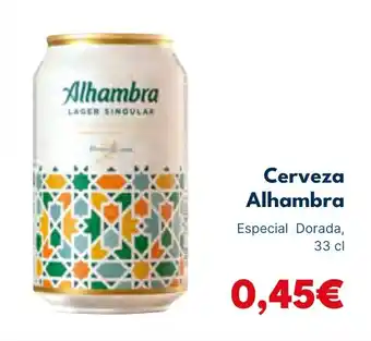 Cash Unide ALHAMBRA Cerveza oferta