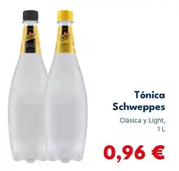 Cash Unide SCHWEPPES Tónica oferta