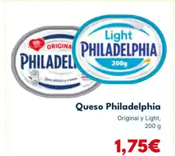 Cash Unide PHILADELPHIA Queso oferta