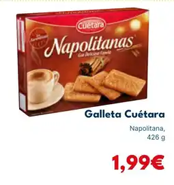 Cash Unide CUETARA Galleta oferta