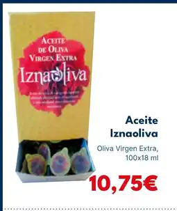 Cash Unide IZNAOLIVA Aceite oferta