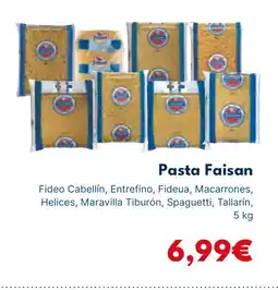 Cash Unide Pasta Faisan oferta