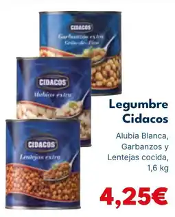 Cash Unide CIDACOS Legumbre oferta